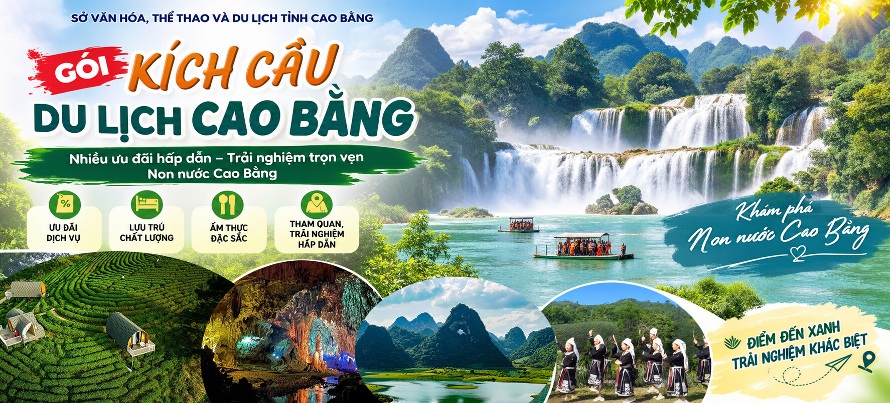 Gói kích cầu du lịch Cao Bằng
